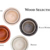 Wood selection: Mango, Beech, Black Murdah, Padauk