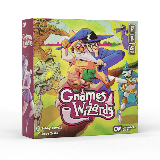 Gnomes & Wizards Board Game